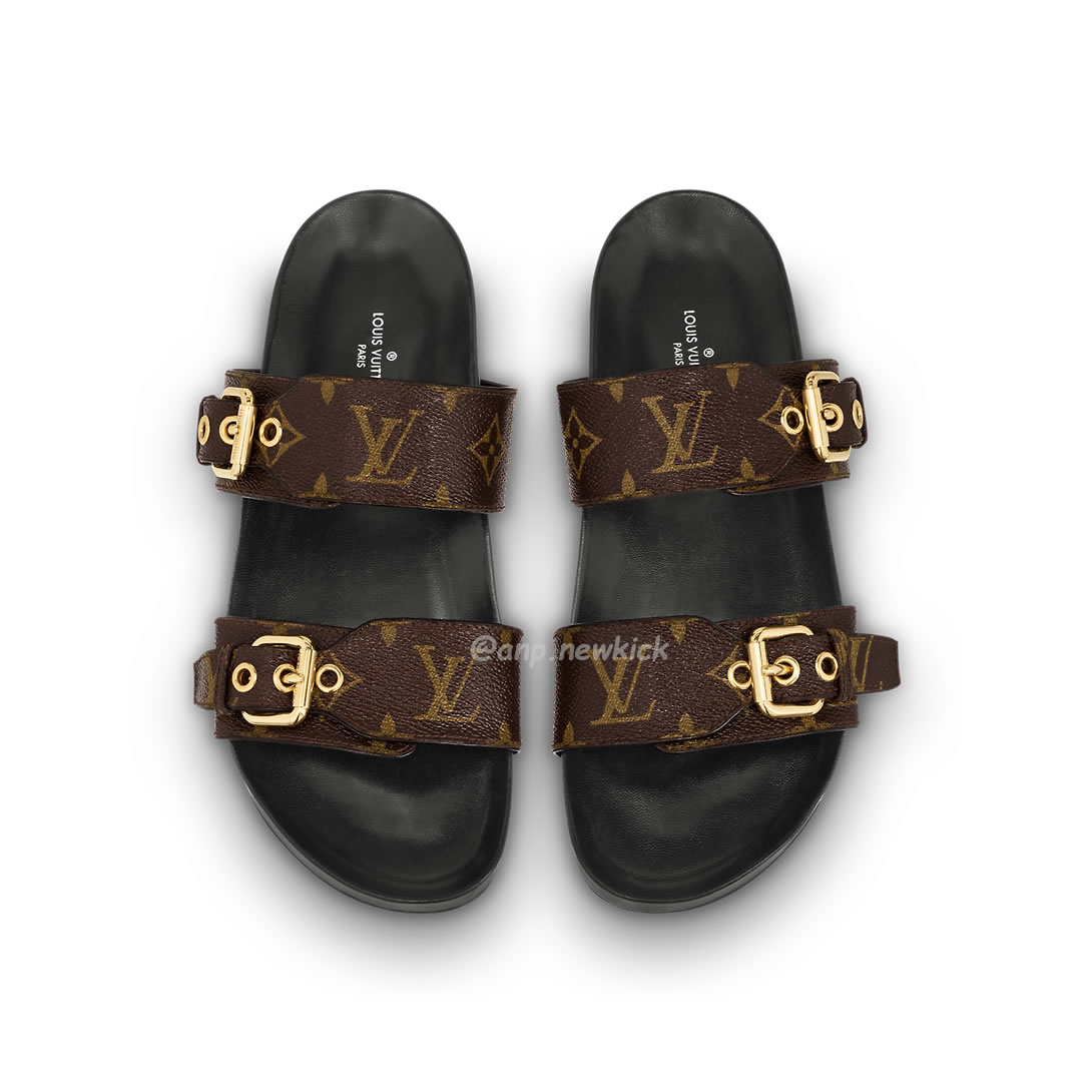 Louis Vuitton Bom Dia Flat Mule Sandals (1) - www.newkick.org